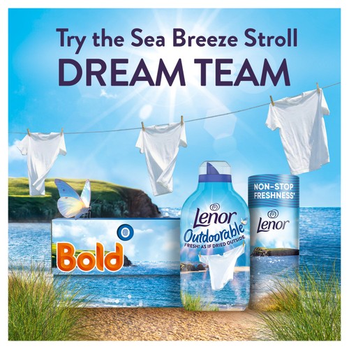 Lenor Outdoorable Fabric Conditioner Sea Breeze Stroll 86 Washes