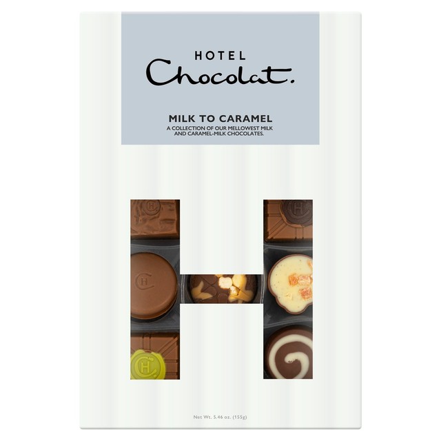 Hotel Chocolat Milk to Caramel H-box Assorted Chocolate Box 155g