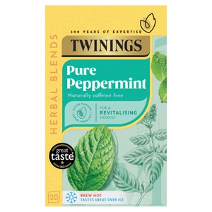 Twinings Pure Peppermint Tea Bags 20 Pack 40g