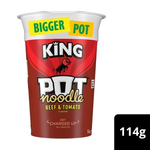 Pot Noodle Beef & Tomato King Pot Noodle 114 g