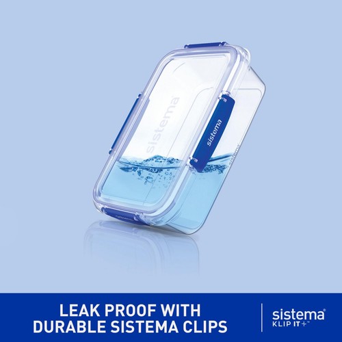 Sistema Klip It Plus 3.35L Containers 3 Pack Airtight Food Storage