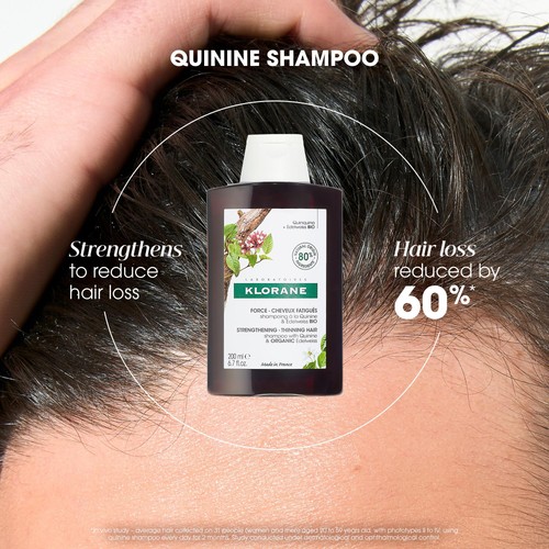 Klorane Shampoo with Quinine and Organic Edelweiss for Thinning Hair