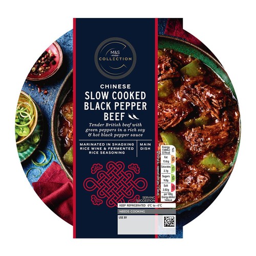 M&S Collection Black Pepper Beef