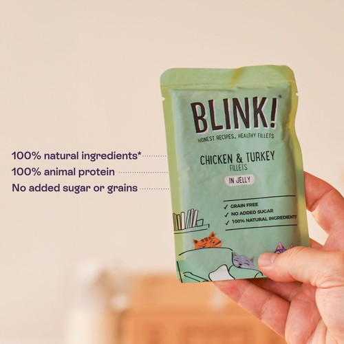 Blink! Blink Chicken & Fish Selection in Jelly Bulk Pack