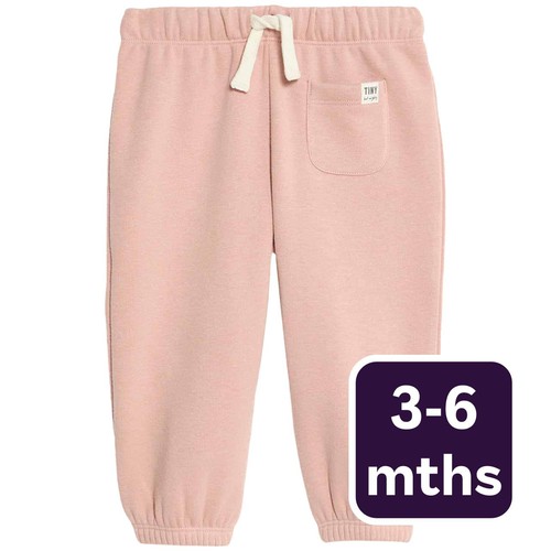 M&S Girl Tommy Joggers, 3-6 Months, Pink
