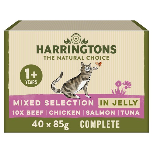 Harringtons Wet Cat Mixed in Jelly