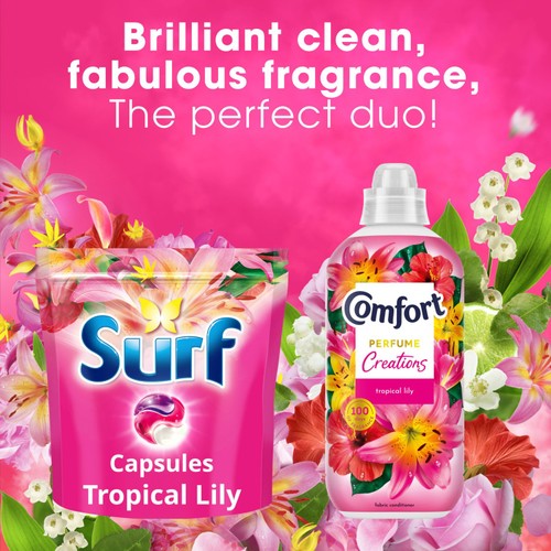 Surf Tropical Lily Washing Capsules 