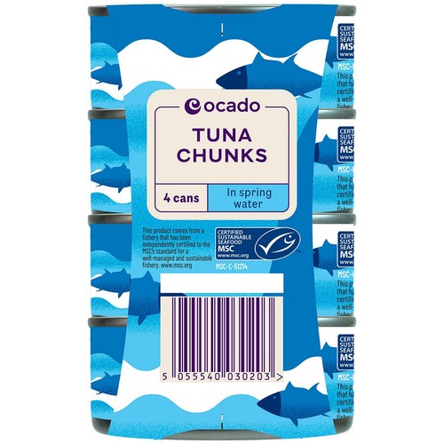 Ocado Tuna Chunks in Spring Water
