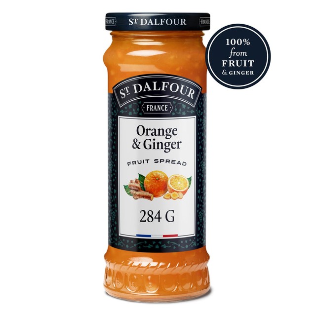 St Dalfour Orange & Ginger Fruit Spread 284g