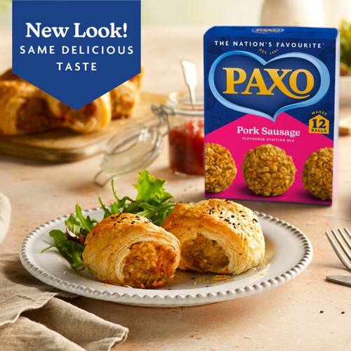 Paxo Pork Sausage Meat Flavour Stuffing