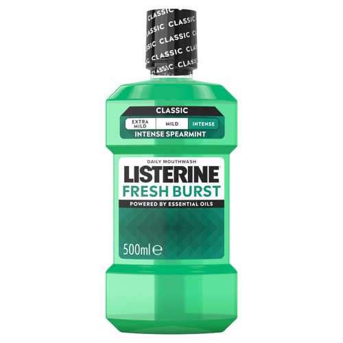 Listerine Fresh Burst Intense Spearmint Classic Mouthwash
