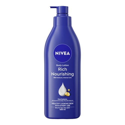 NIVEA Body Lotion for Dry Skin, Rich Nourishing