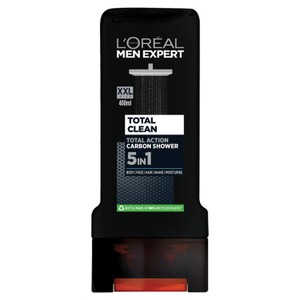 L'Oreal Men Expert Total Clean Shower Gel Large 400ml