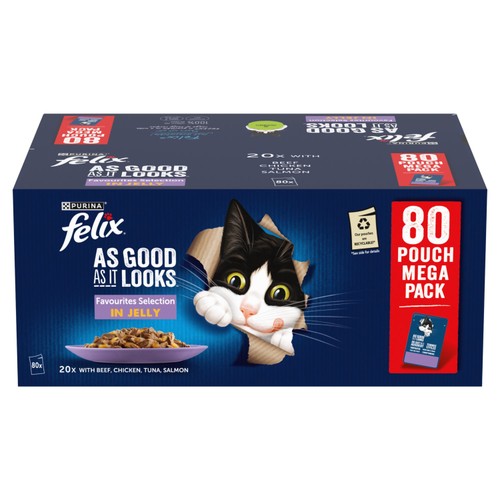 FELIX As Good As it Looks Favourites Selection Wet Cat Food