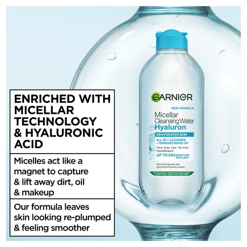 Garnier Micellar Hyaluronic Aloe Cleansing Water