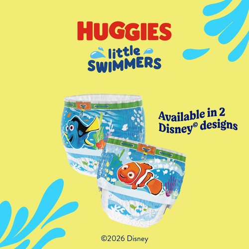 Huggies Little Swimmers Swim Nappies, Size 5-6 (12-18kg)
