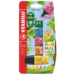 STABILO BOSS MINI Animal Vibes - Pack of 5