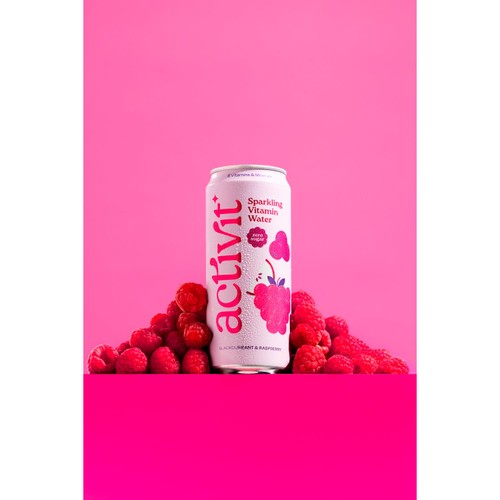 Activit Sparkling Vitamin Water Blackcurrant & Raspberry