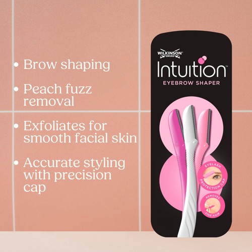 Wilkinson Sword Intuition Perfect Finish Eyebrow Styling Razors