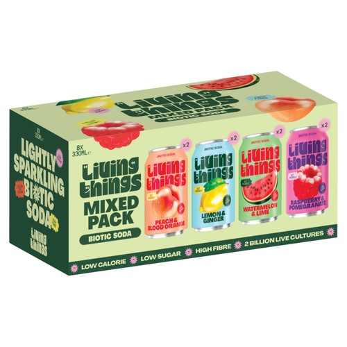 Living Things Mixed 8 Pack