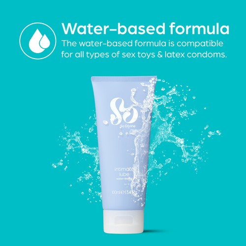 So Divine Water based Classic Lubricant Vegan Friendly