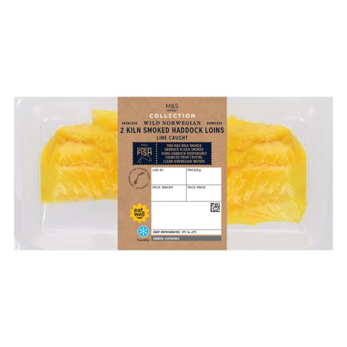 M&S Collection Norwegian 2 Smoked Haddock Loins