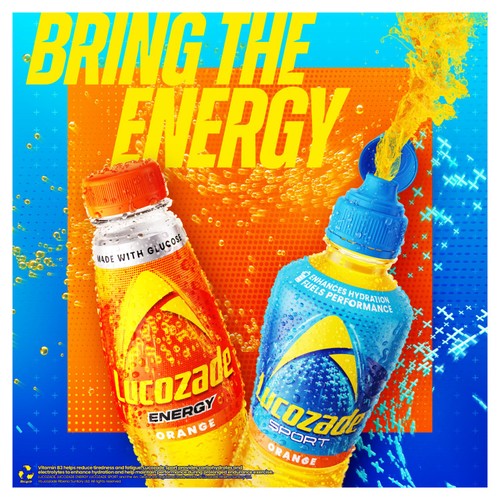 Lucozade Sport Drink Orange