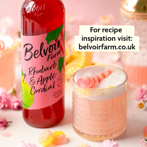 Belvoir Farm Rhubarb and Apple Cordial