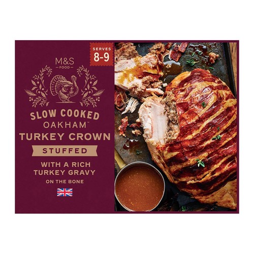 M&S Oakham Slow Cooked Turkey Crown