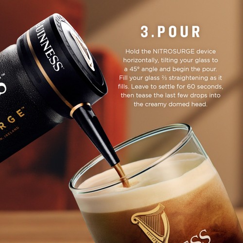 Guinness Draught Nitrosurge in Can (Requires Nitrosurge Device)