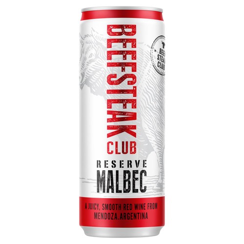 Beefsteak Club Malbec Can