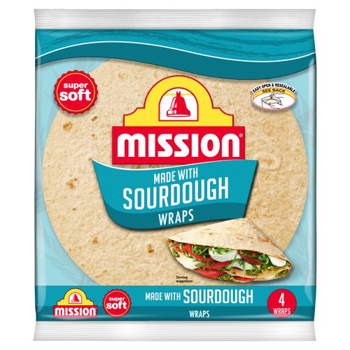 Mission Sourdough Tortilla Wraps