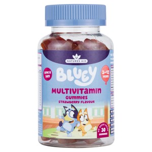 Natures Aid Bluey Multivitamin Support Gummies