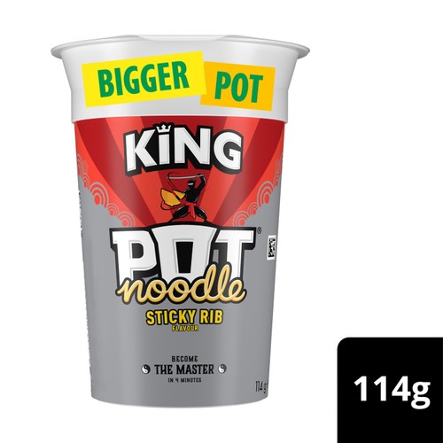 King Pot Noodle Sticky Rib