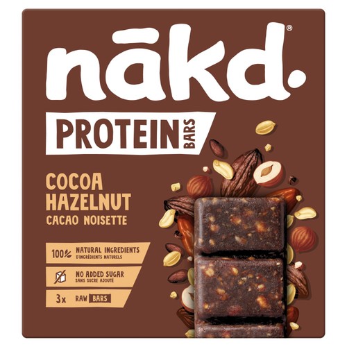 nakd. Protein Cocoa Hazelnut Bars Multipack