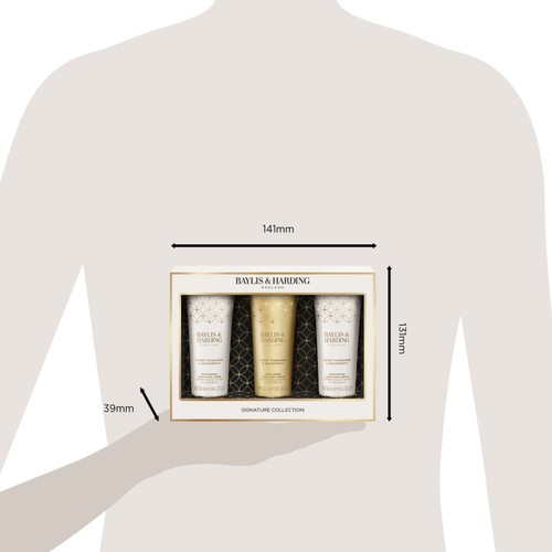 Baylis & Harding Sweet Mandarin & Grapefruit Indulgent Hand Trio Gift Set