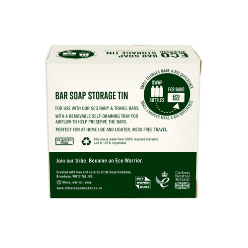 Eco Warrior Round Bar Soap Tin