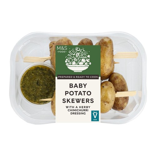 M&S Baby Potato Skewers
