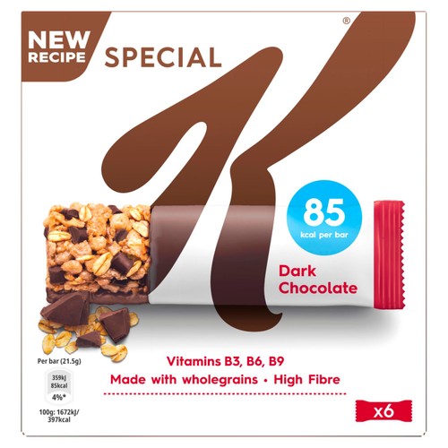 Kellogg's Special K Dark Chocolate Cereal Bars