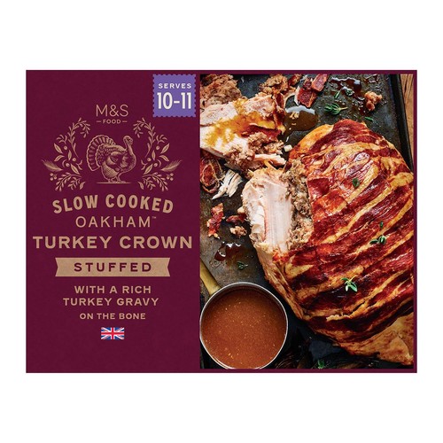 M&S Oakham Slow Cooked Turkey Crown