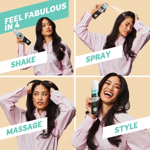 Batiste Hint Of Colour Black Dry Shampoo 