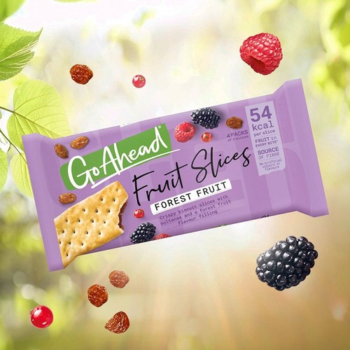 Go Ahead Forest Fruit Crispy Fruit Slices Snack Bars Multipack
