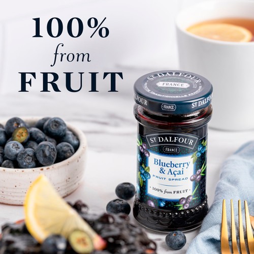 St Dalfour Blueberry & Acai Fruit Spread
