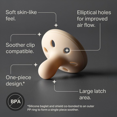 Tommee Tippee Breastlike Soothers 0-6m