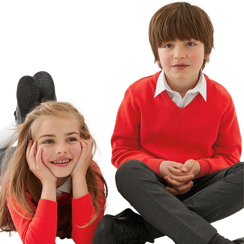 M&S Unisex 2Pk Cotton Jumper with Staynew 8-9 Y