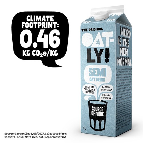 Oatly Oat Drink Semi Chilled 