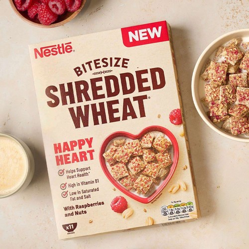 Shredded Wheat Bitesize Happy Heart Cereal