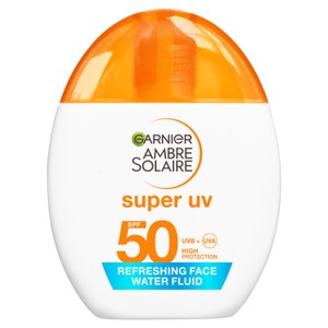 Garnier Ambre Solaire Super Uv Face Refreshing Water Fluid Spf50 Invisible 40Ml