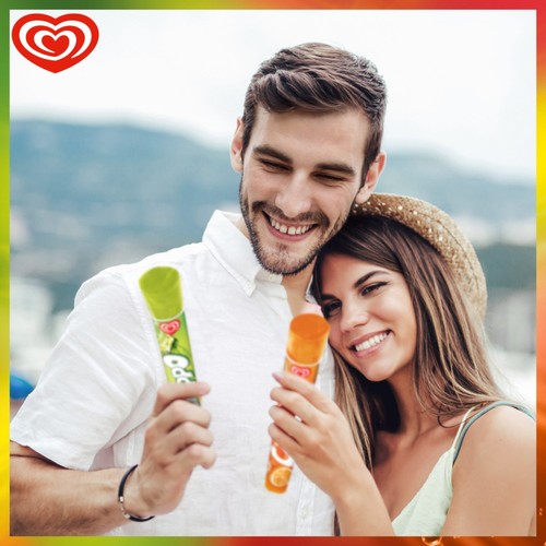 Calippo Mini Orange & Lemon-Lime Ice Lollies