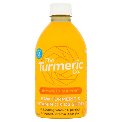 The Turmeric Co. Raw Turmeric Vitamin C & D3 Shot